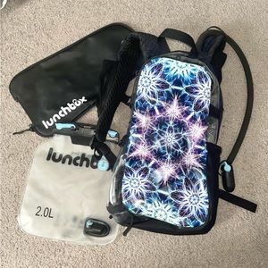 Lunchbox Hydration Backpack!! Great for raves and festival!